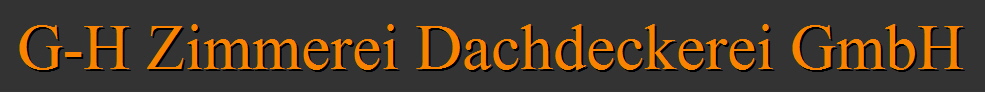 Dachkonstruktion - gh-zimmerei.de